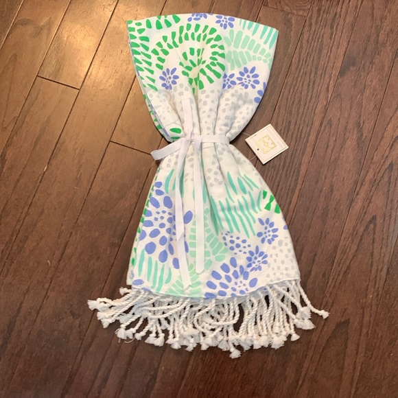 Mary Square Turkish towel. - Picture 1 of 3